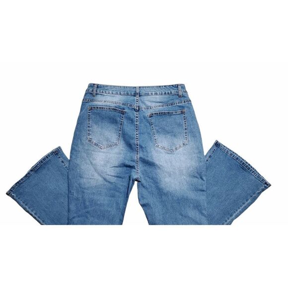 Shein Curvy Flared Jeans Size 1XL. [WJB2008] - Picture 2 of 4